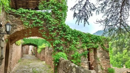 Una de las calles de Mura