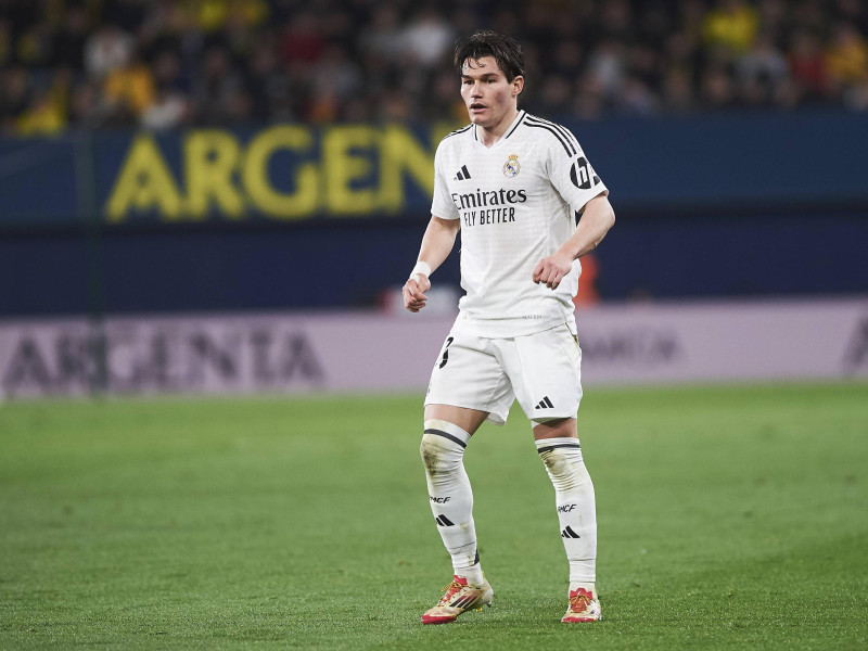 Fran García, en el partido ante el Villarreal