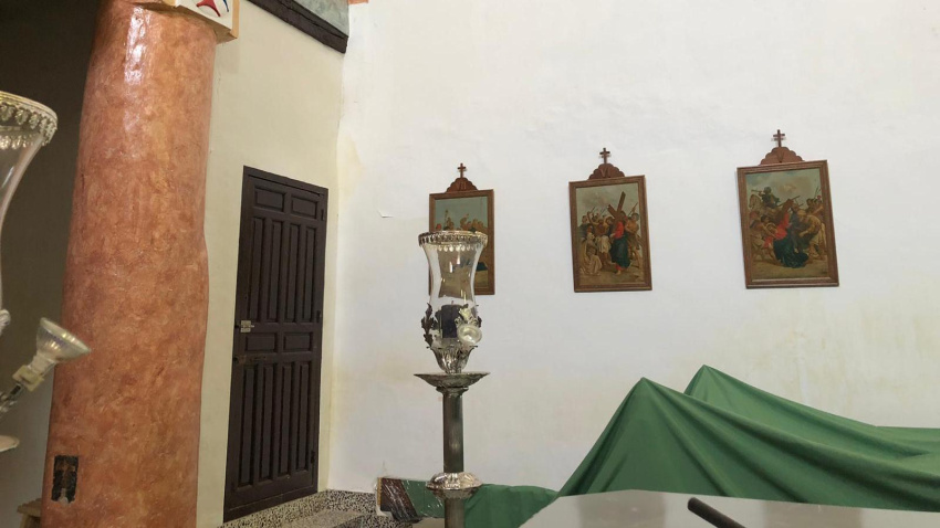 Convento trinitario de Santa María del Campo Rus, por dentro