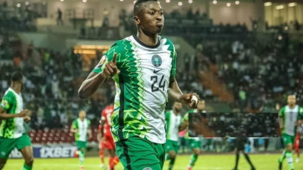 Sadiq lleva diez días con la selección nigeriana