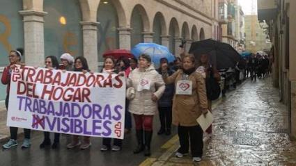 CUIDADORAS HOGAR MANIFESTACION