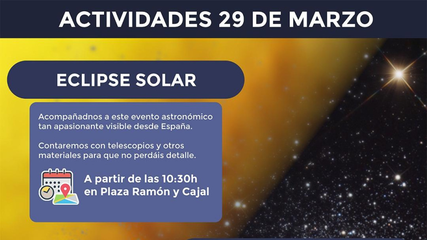 Actividades Villarrobledo eclipse