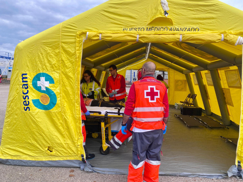 Simulacro de emergencia Guadalajara-Yebes 4