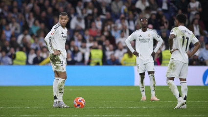 Mbappé, Rodrygo y Camavinga, tras el Real Madrid-Valencia