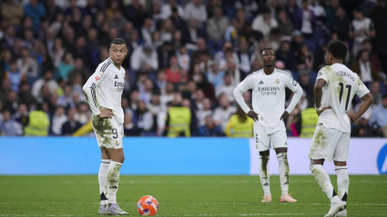 Mbappé, Rodrygo y Camavinga, tras el Real Madrid-Valencia