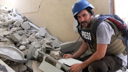 Fernando Gutiérrez en Gaza