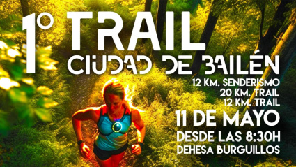 Deporte y naturaleza se dan cita en el "I Trail Ciudad de Bailén" el próximo 11 de mayo