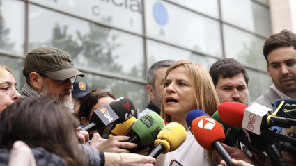 Bernabé a la llegada de los juzgados