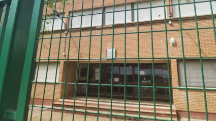 Entrada al comedor del CEIP Badiel, en Guadalajara capital