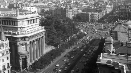 Madrid en los años 70, imagen de archivo