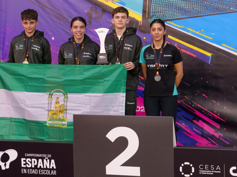 El equipo inclusivo de Andalucía, liderado por jugadores linarenses, conquista el segundo puesto en el Campeonato de España