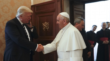 Trump traslada su pésame por la muerte del Papa Francisco