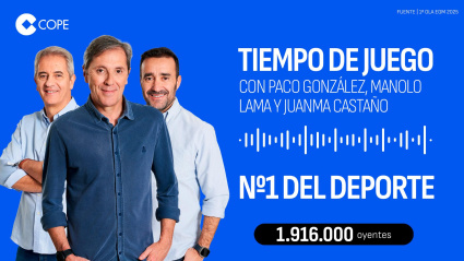 Tiempo de Juego consolida su liderato en la radio deportiva española
