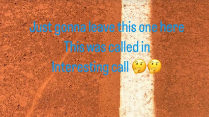 La publicación de Zverev sobre el bote de la bola