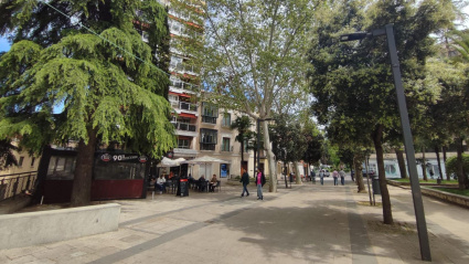 Terraza del centro de Guadalajara