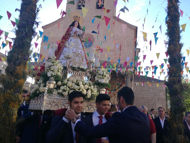Domingo de Las Vacas, procesión