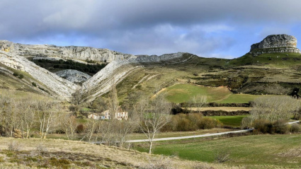 Cara sur de la Peña Ulña