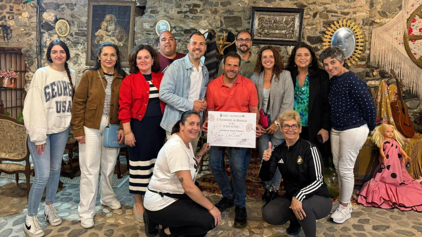 Tercer premio Cruz Cueva