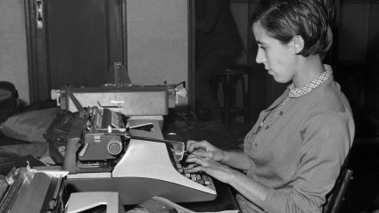 Máquina de escribir, archivo