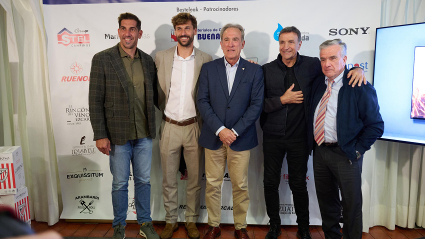 Homenaje Athetic Club subcampeón de Europa 1977 (Turín-Bilbao) 2012 Bucarest