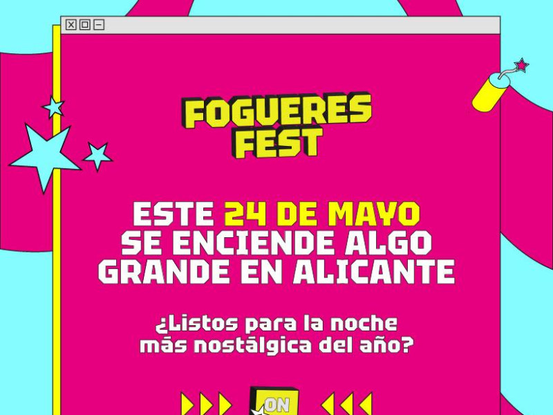 Cartel Fogueres Fest 2025