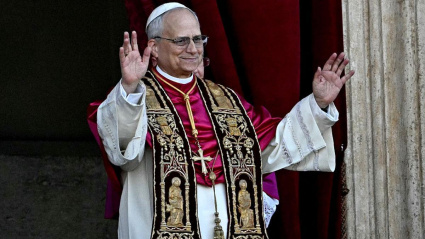 El primer saludo del Papa León XIV