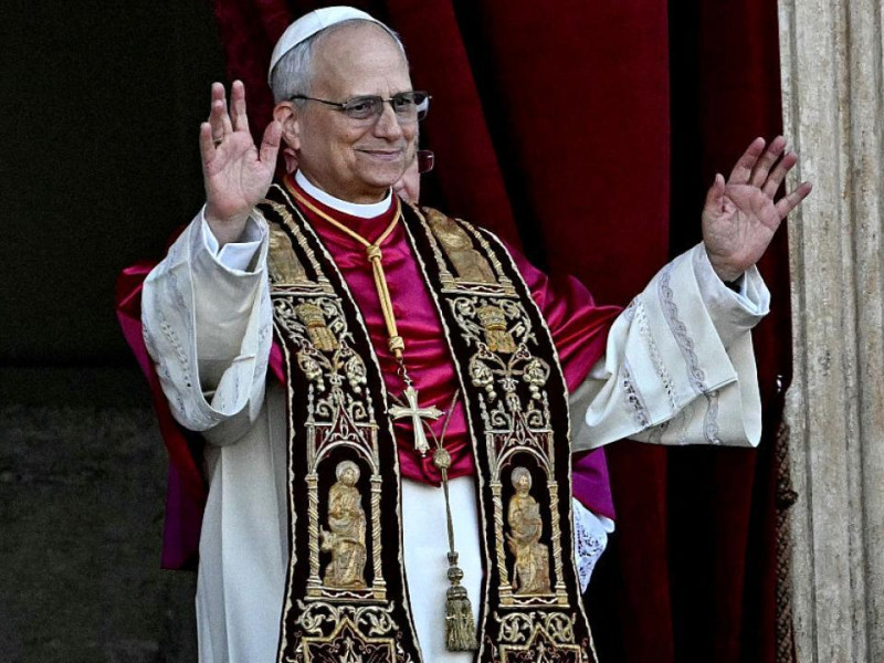 El primer saludo del Papa León XIV