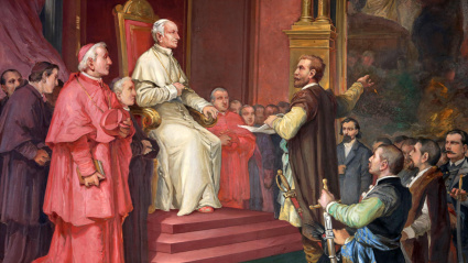 Retrato de León XIII en los Museos Vaticanos