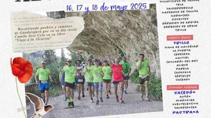 Cartel IV Reto Viaje a la Alcarria