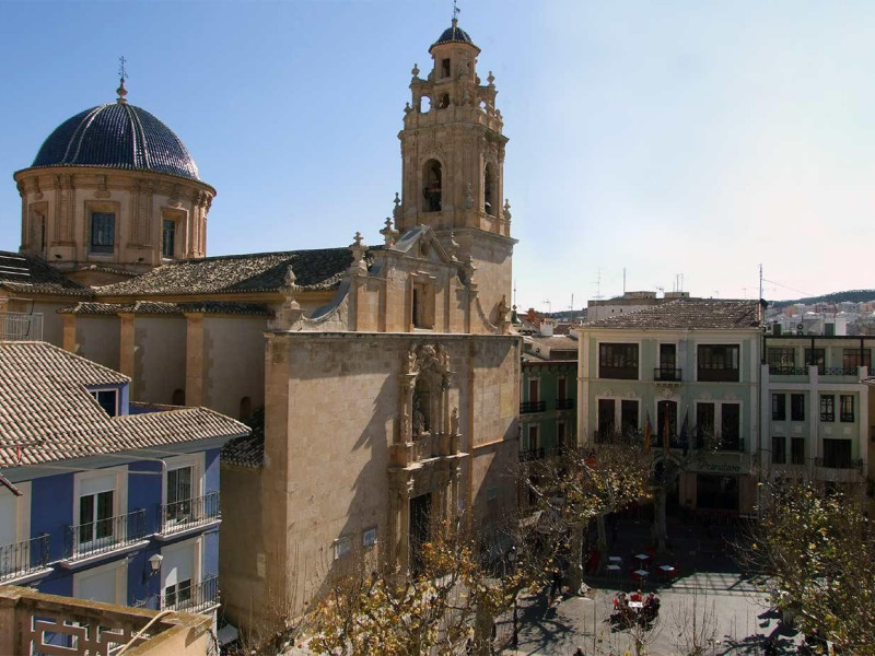 La Basílica Nuestra Señora del Socorro en Aspe, Alicante