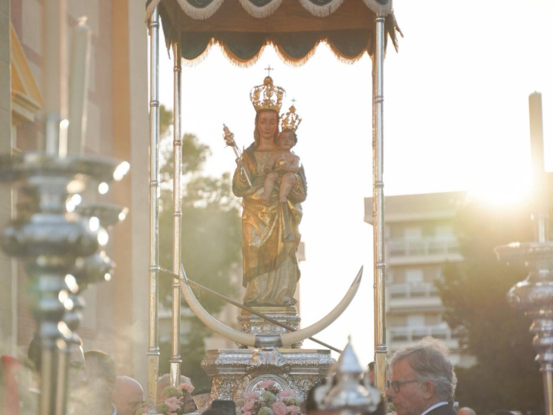 Miguel Ángel Gállego en COPE: "al menos hace 408 años que no salía la Patrona de Motril en su talla original"