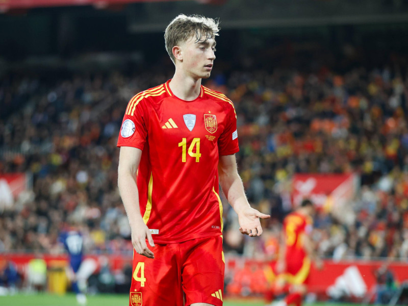 Dean Huijsen ha sido internacional con España en dos ocasiones.