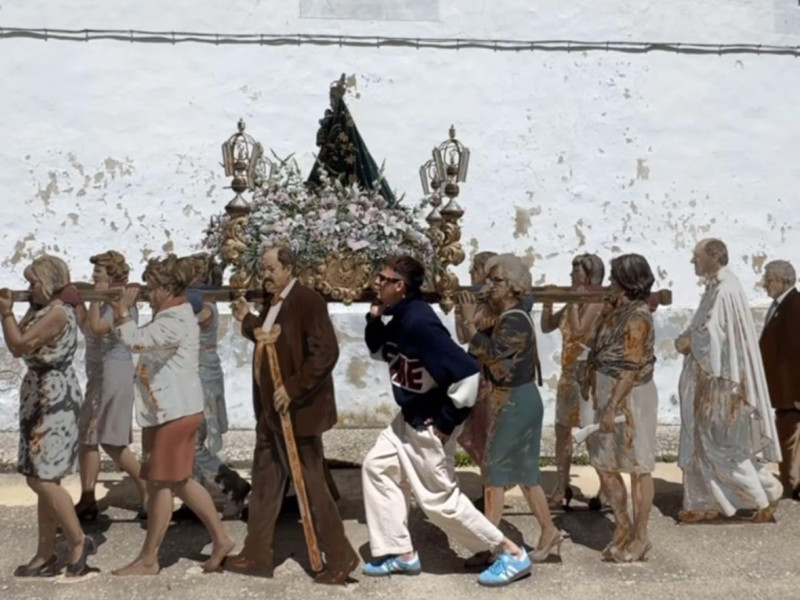 El influencer Diego Nister en Cañete, Cuenca