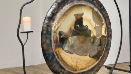 Gong fabricado por Adrián Lenhady en ´Harmony Gongs´