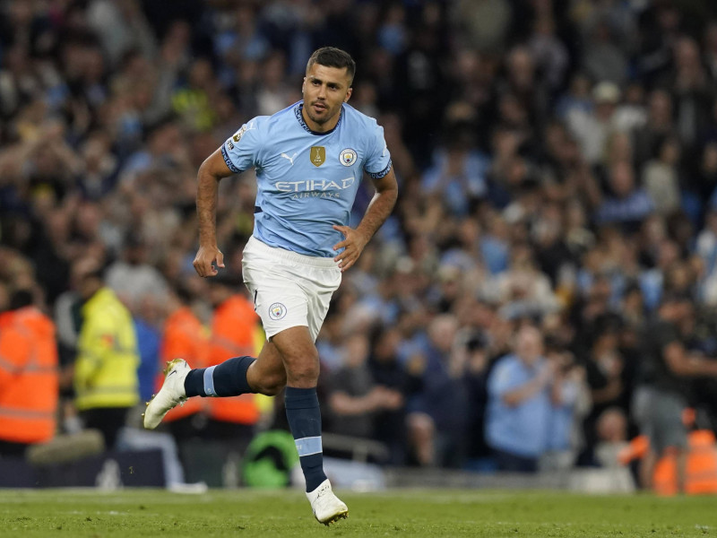 Rodri vuelve a jugar con el Manchester City