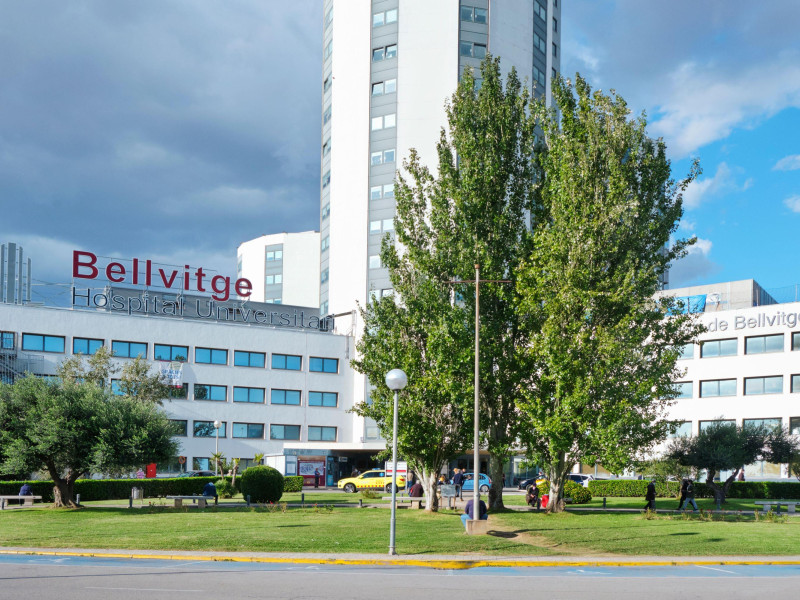 Hospital Universitario de Bellvitge desde el exterior