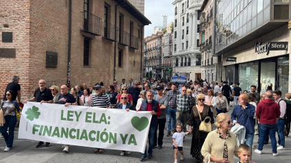 Movilización cada día 21 para pedir al gobierno la financiación aprobada para los enfermos de ELA