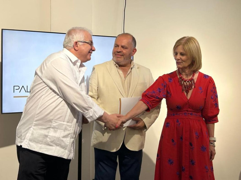 Roberto Amillo, Fulgencio Meseguer y la alcaldesa de Jerez María José García-Pelayo