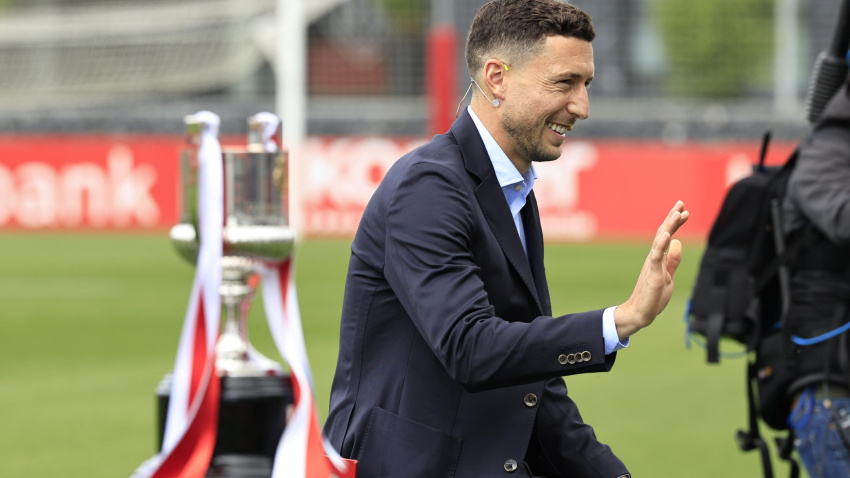 De Marcos se ha despedido este jueves de la familia del Athletic.