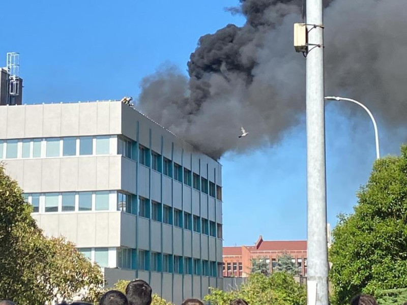 Incendio Universidad de Cantabria