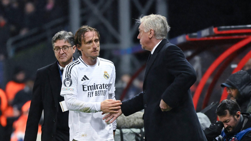 Ancelotti y Modric se despiden este sábado del Real Madrid.