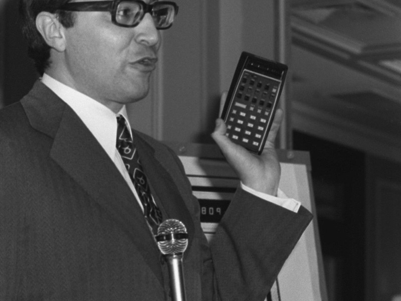 Presentación calculadora HP-80