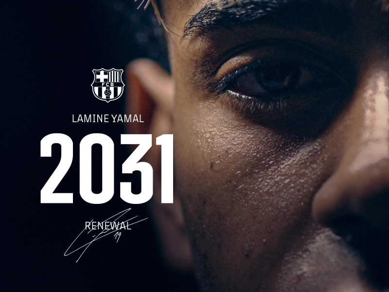 Lamine Yamal, renovado hasta 2031