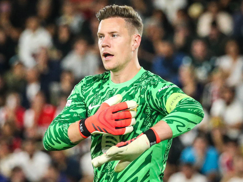 Ter Stegen se lesionó en septiembre y estuvo casi 8 meses de baja.