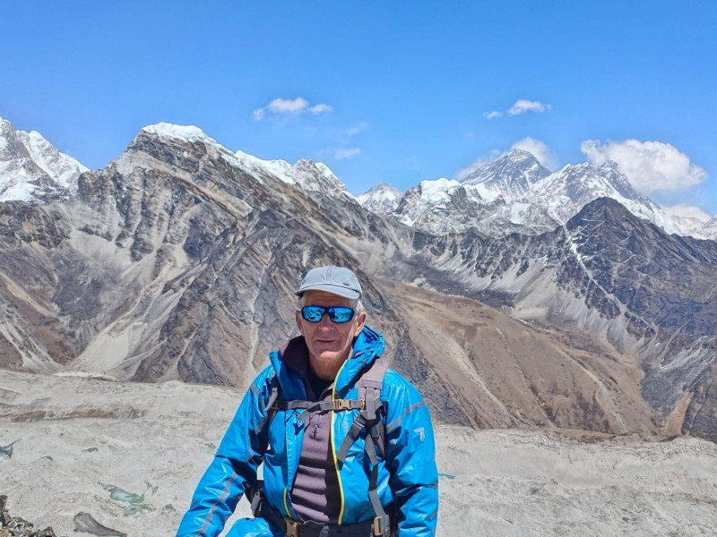 Juan Carlos en el Himalaya