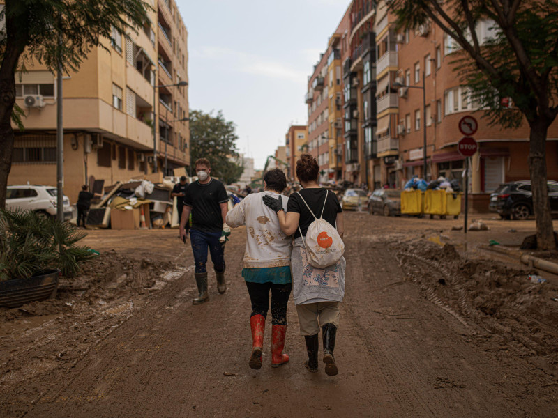 Imagen una semana después de que la dana arrasara Paiporta (Valencia)