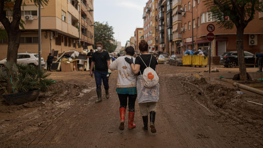 Imagen una semana después de que la dana arrasara Paiporta (Valencia)