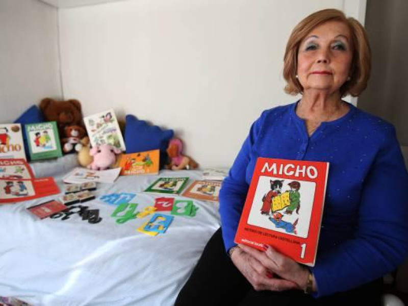 Felisa García, una de las creadoras de cartillas Micho