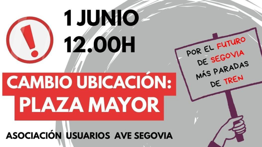 Manifestación en Segovia