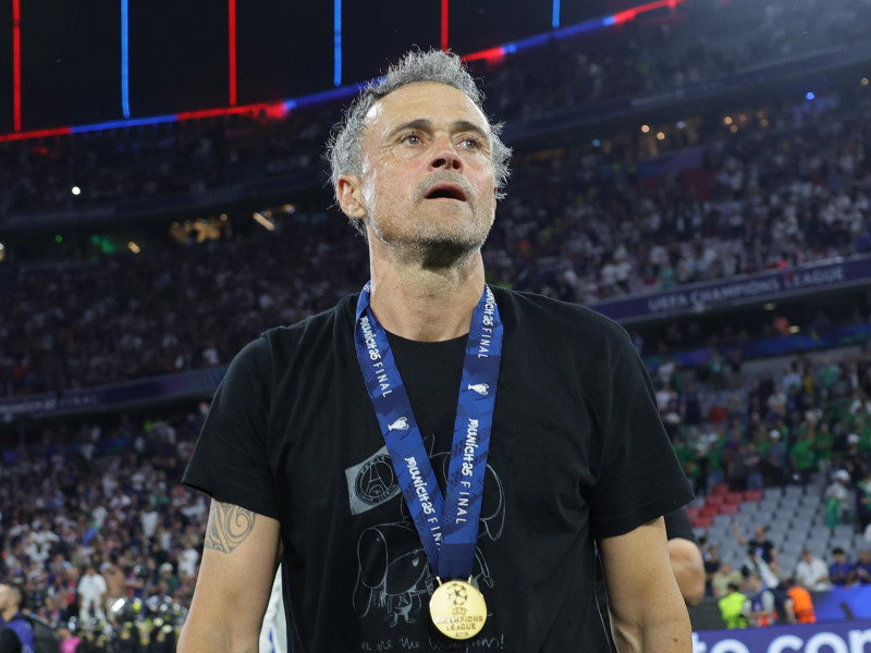 Luis Enrique, tras la final de la Champions entre el PSG y el Inter